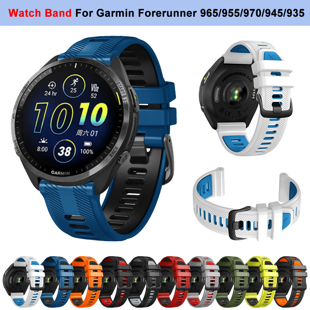 For Garmin Forerunner 965 955  - Silicone Watch Band 22Mm recensie en prijs