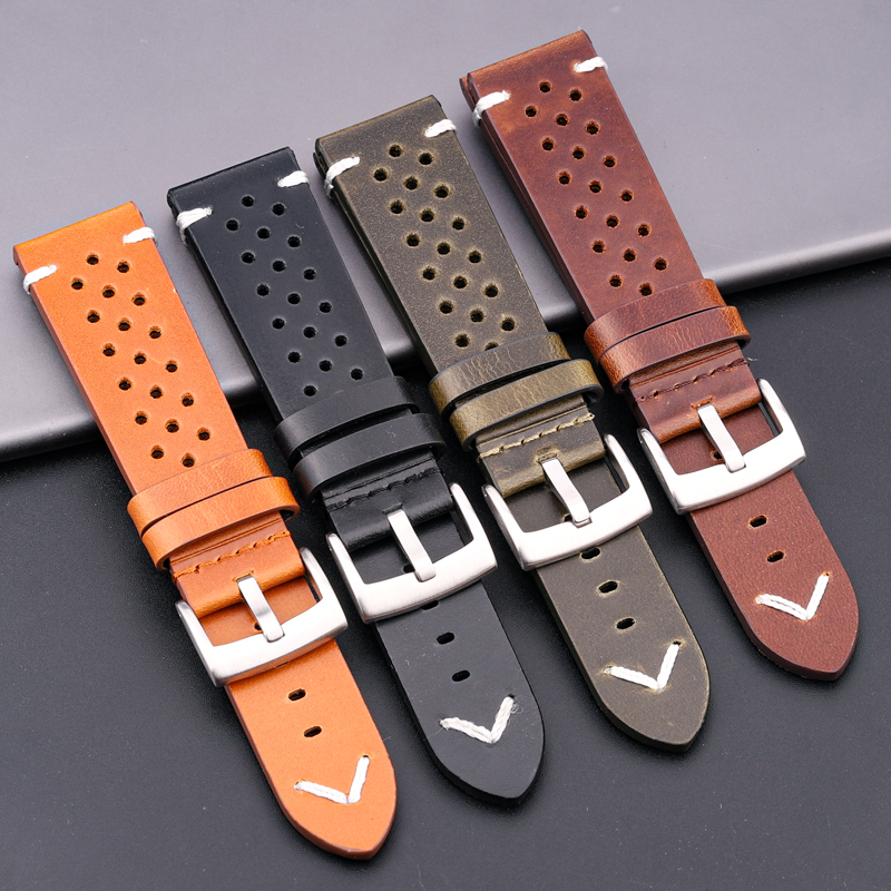 Breathable Genuine Leather Qui - Nato Strap Nylon recensie en prijs