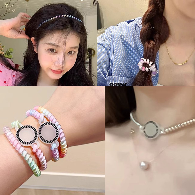 Elastic Fashion Telephone Line - Silicone Band Women recensie en prijs