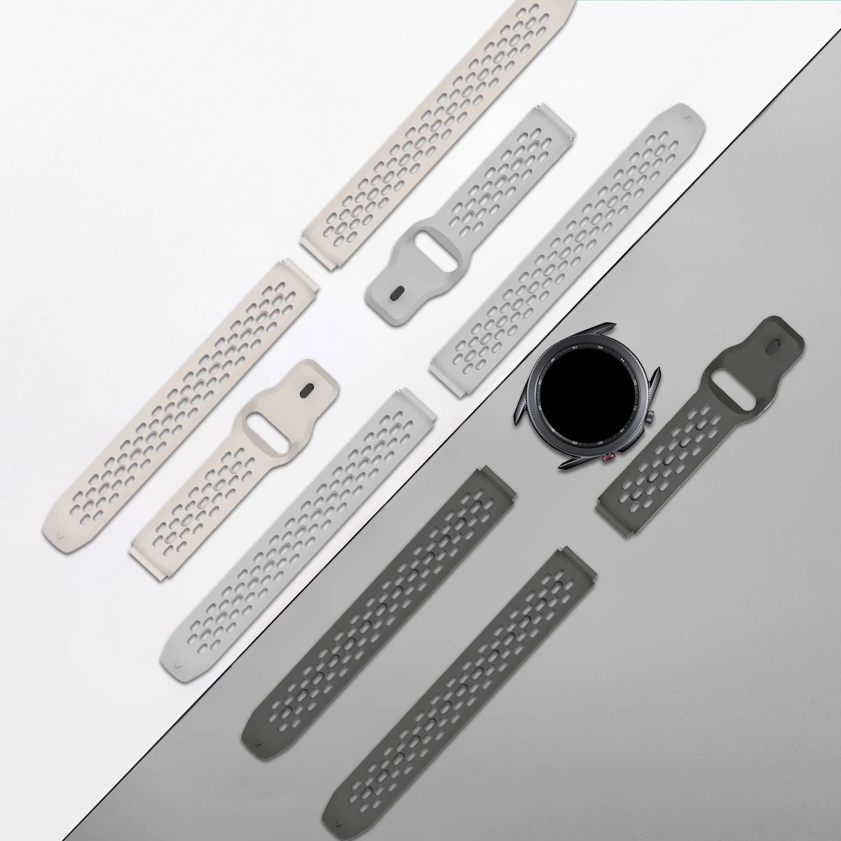 18mm 20mm 22mm Silicone Strap  - Nato Strap Nylon recensie en prijs