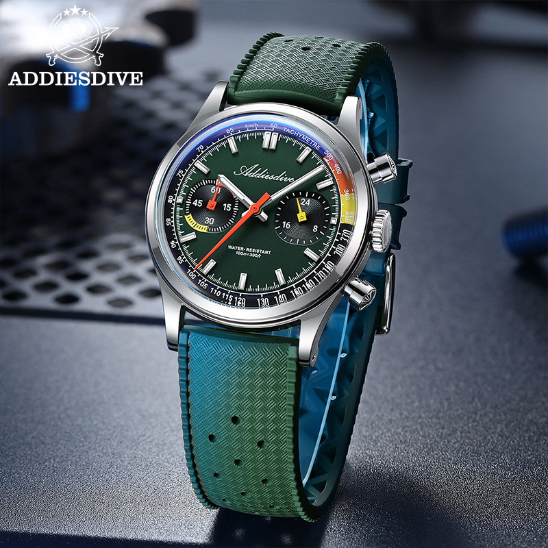 ADDIESDIVE 2025 NEW TOP 38mm M - Rubber Strap Diver recensie en prijs