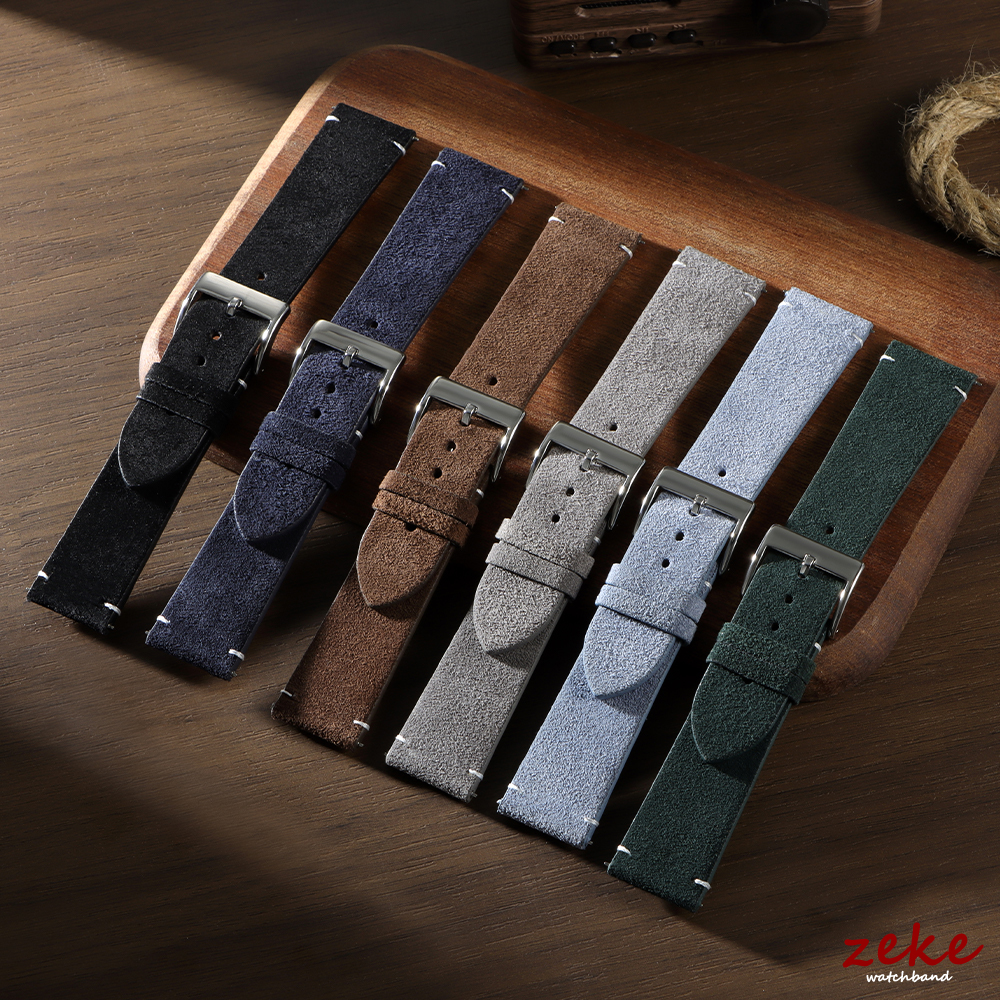 20mm 22mm Wristband Quick Rele - Suede Strap Watch recensie en prijs