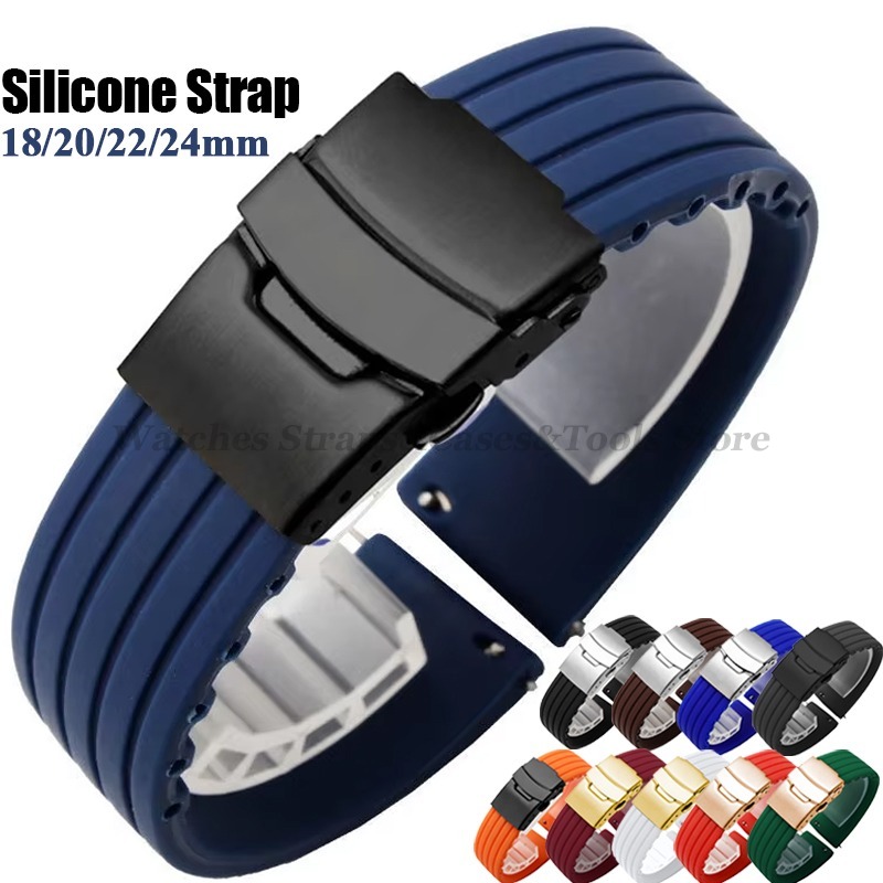 18mm 20mm 22mm 24mm Quick Rele - Rubber Strap Diver recensie en prijs