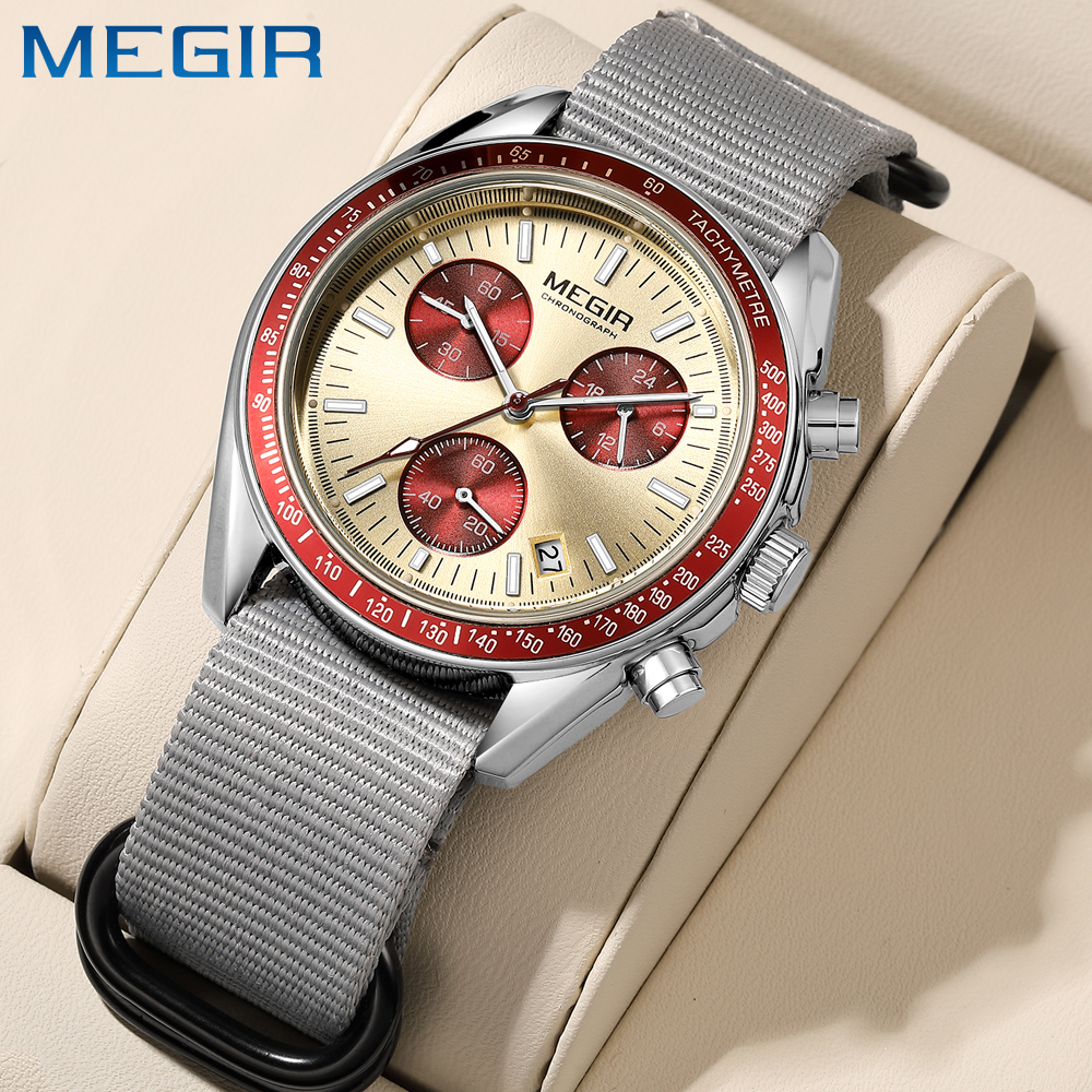 MEGIR New Luxury Men's Watches - Canvas Strap Watch recensie en prijs