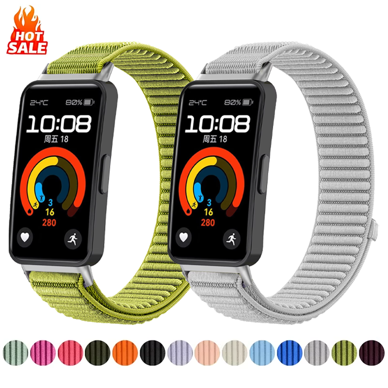 Nylon Loop Strap For Huawei Ba - Sport Loop Velcro recensie en prijs