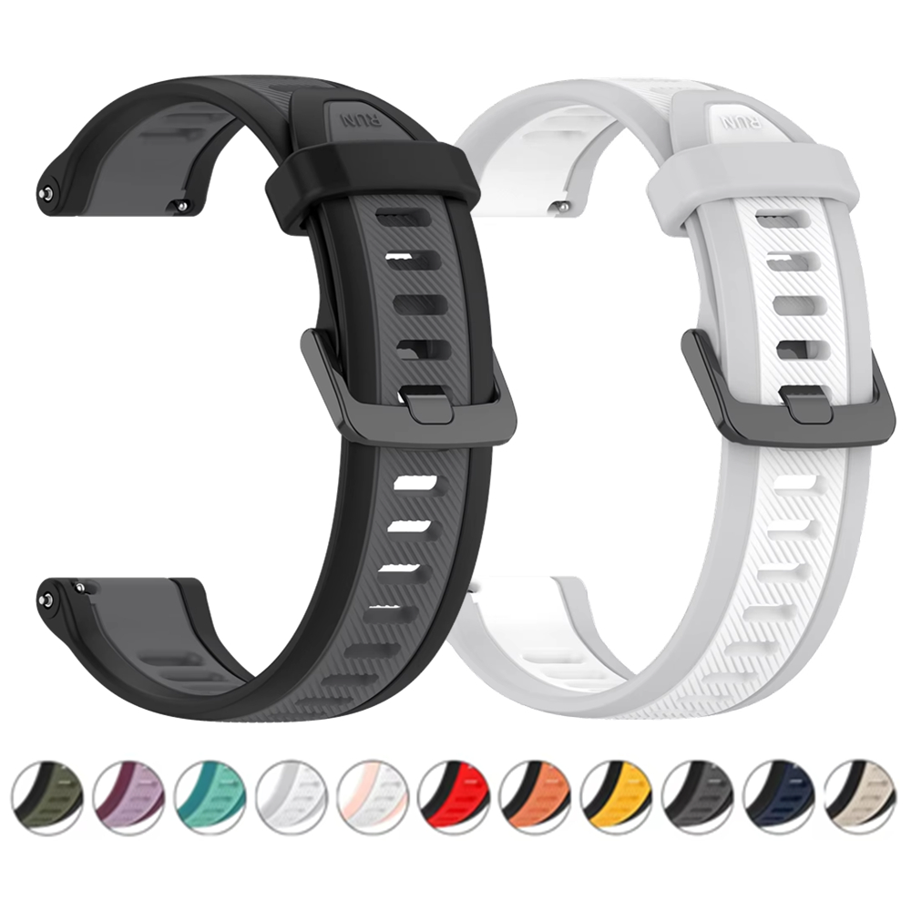 22mm 20mm 18mm Texture Silicon - Silicone Watch Band 22Mm recensie en prijs