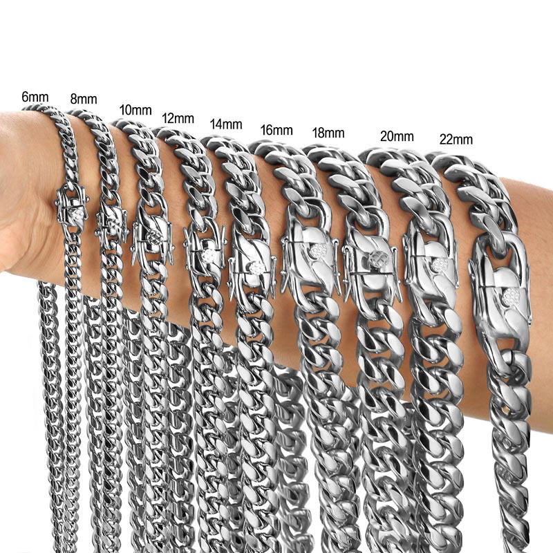 316L Stainless Steel Miami Cur - Butterfly Clasp Deployant recensie en prijs