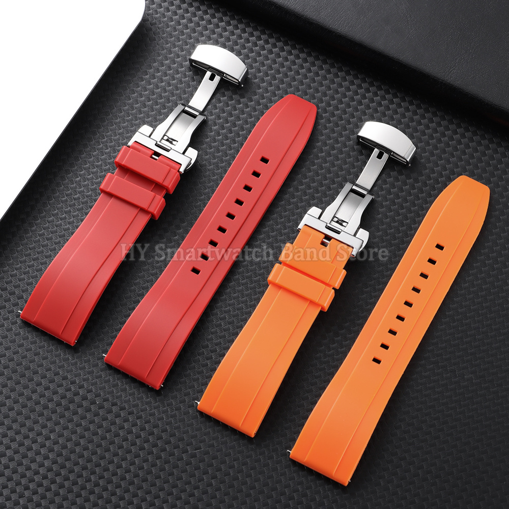 18mm 20mm 22mm 24mm Silicone W - Rubber Strap Diver recensie en prijs