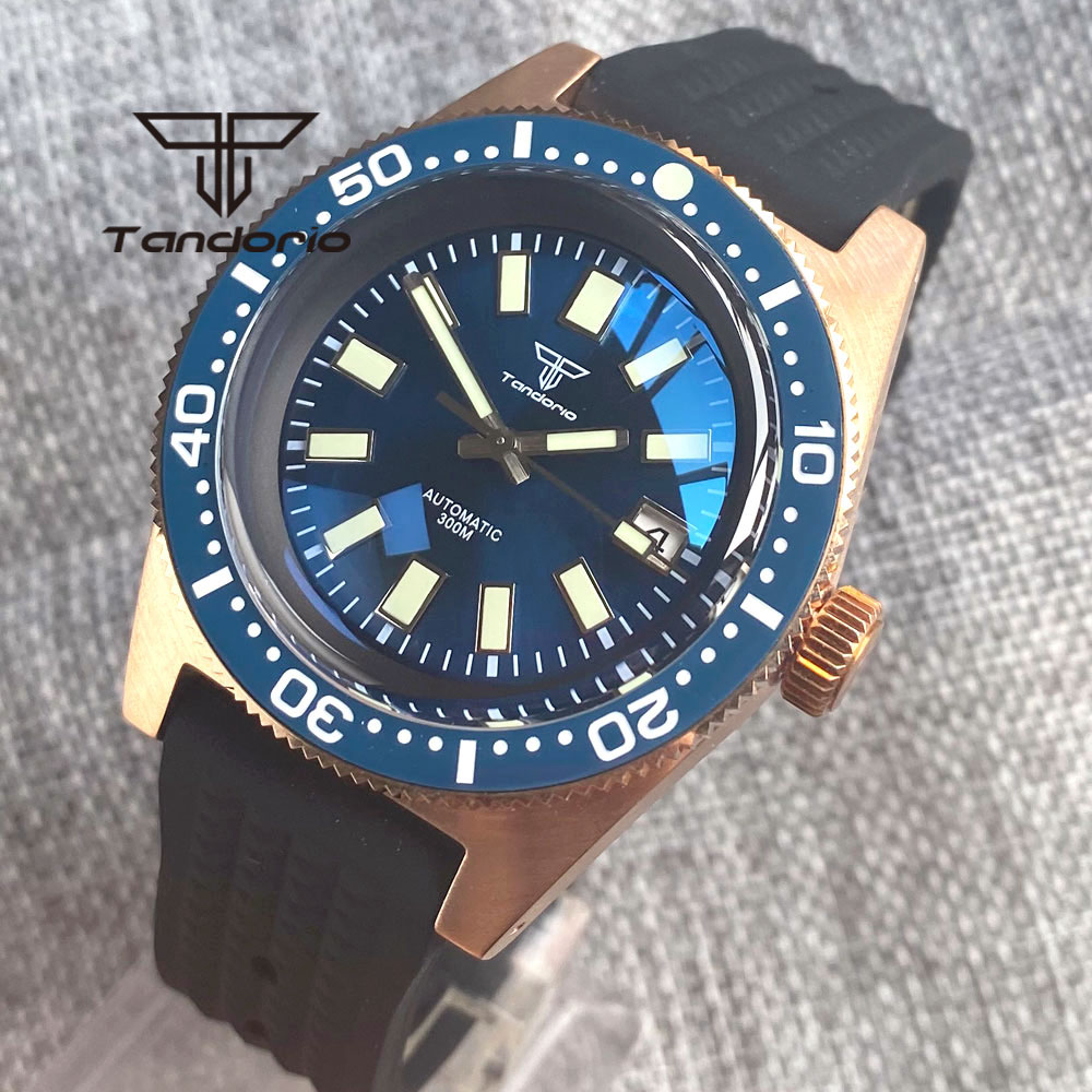 Tandorio 62 MAS CUSN8 Solid Br - Rubber Strap Diver recensie en prijs