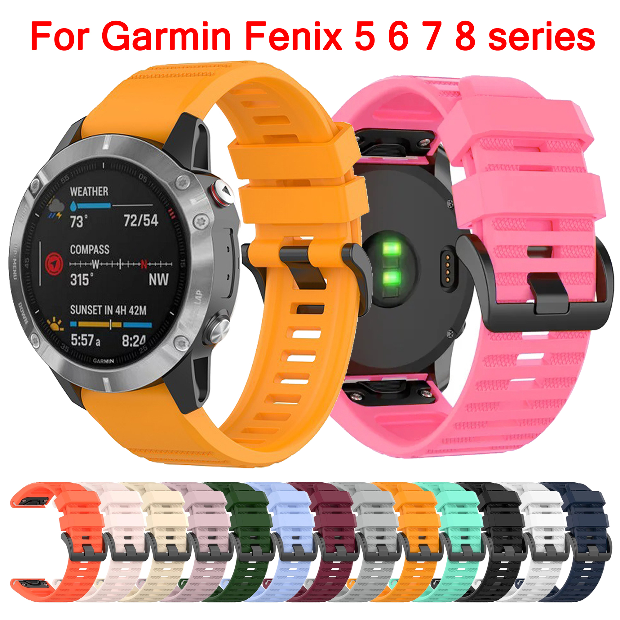 QuickFit 26mm 20mm 22mm Watchb - Silicone Watch Band 22Mm recensie en prijs