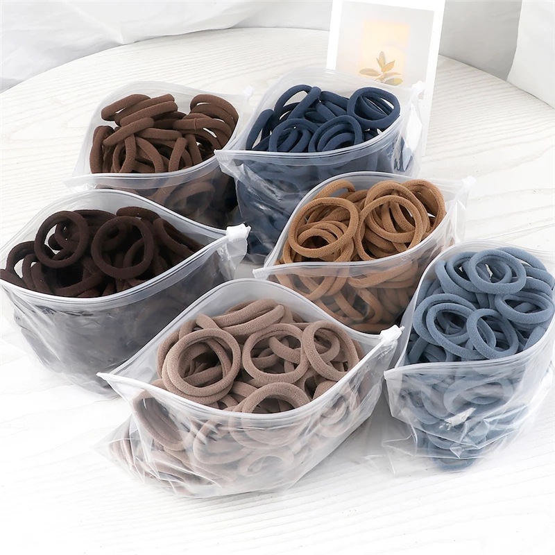 50PCS/Set Women Girls Basic Ha - Silicone Band Women recensie en prijs