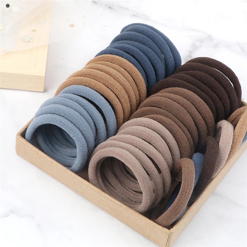 50PCS/Set Women Girls Basic Ha - Silicone Band Women recensie en prijs