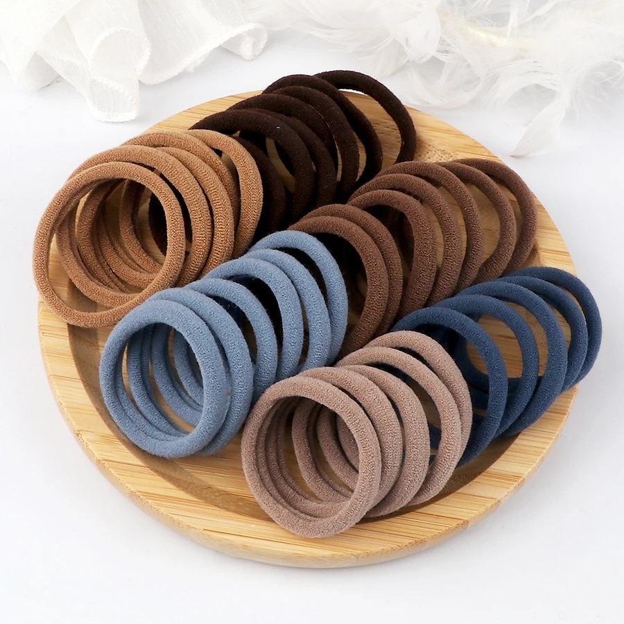 50PCS/Set Women Girls Basic Ha - Silicone Band Women recensie en prijs