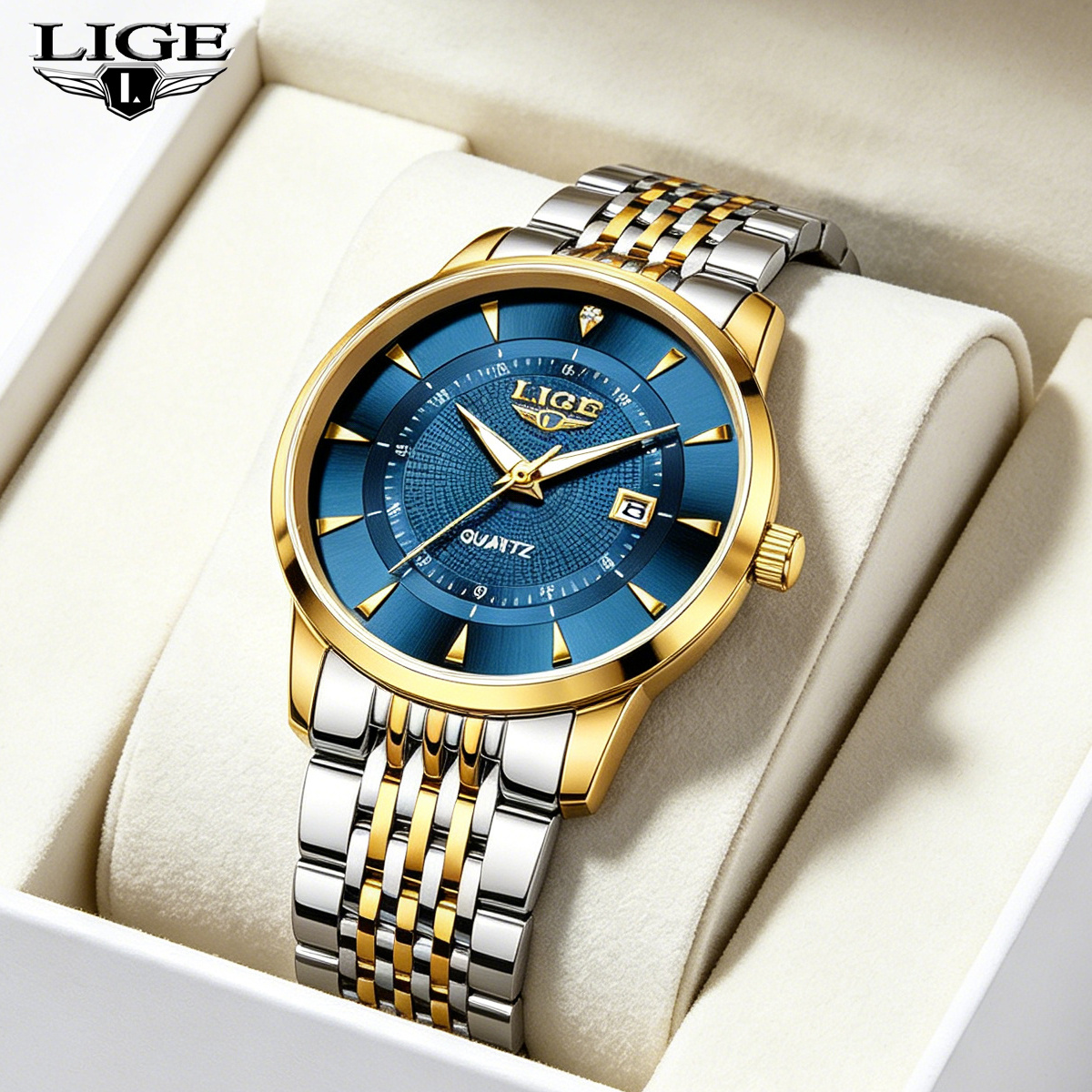 LIGE New 2025 Luxury Man Watch - Stainless Bracelet Diver recensie en prijs