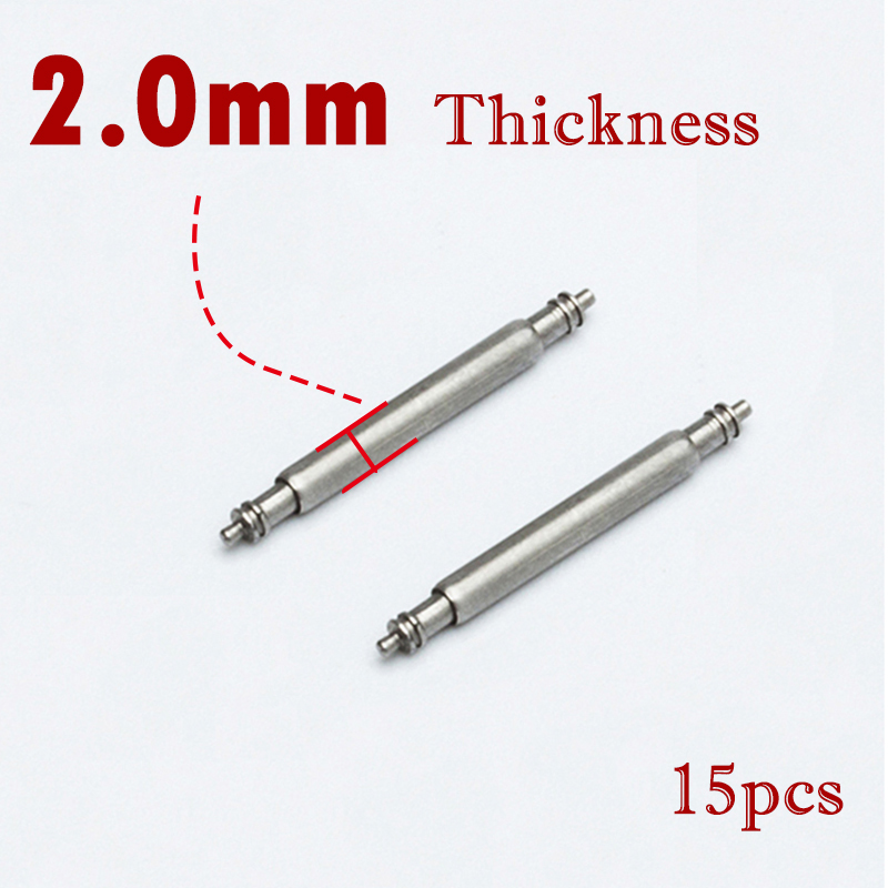 15pcs Watch Band Pin 2.0mm Dia - Spring Bar Tool Set recensie en prijs