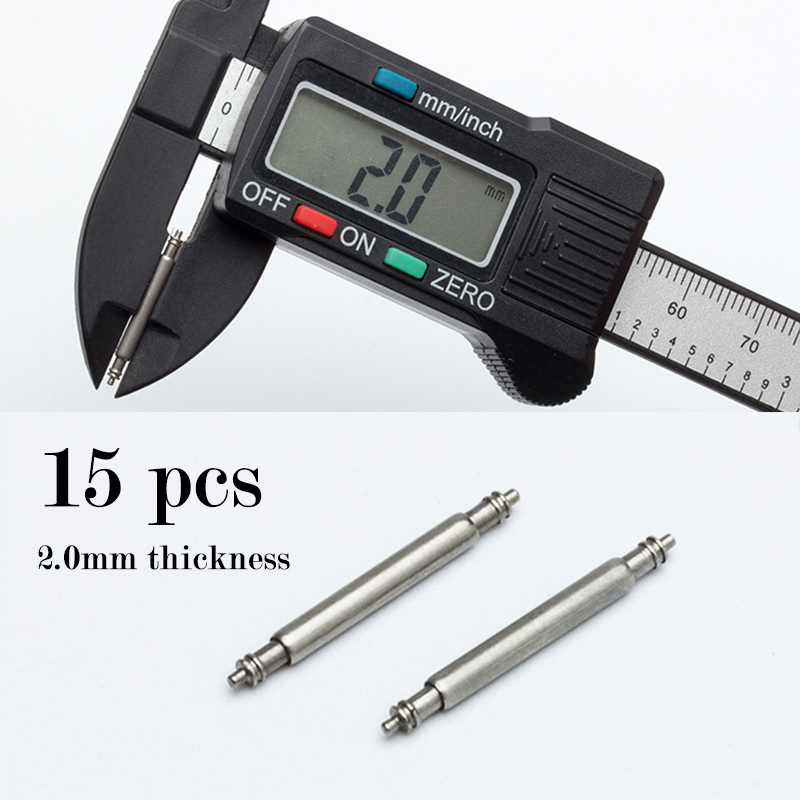 15pcs Watch Band Pin 2.0mm Dia - Spring Bar Tool Set recensie en prijs