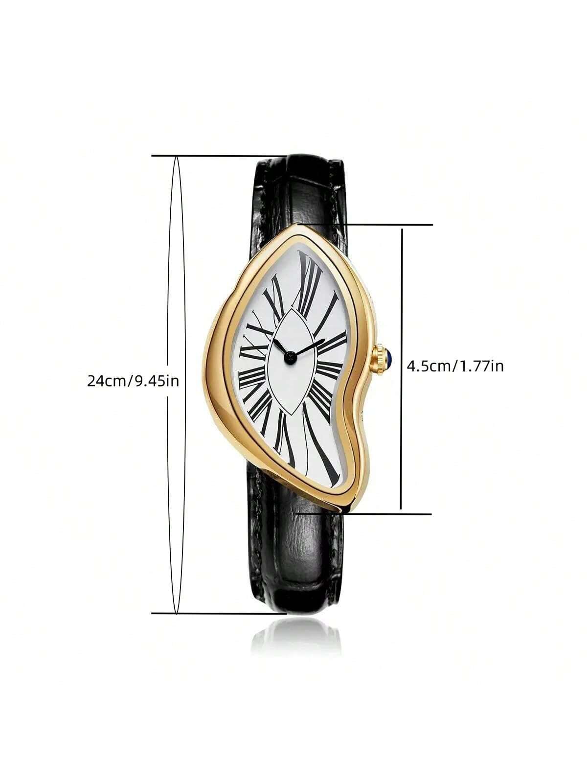 Creative Melt Luxury Watch for - Leather Watch Band Men recensie en prijs