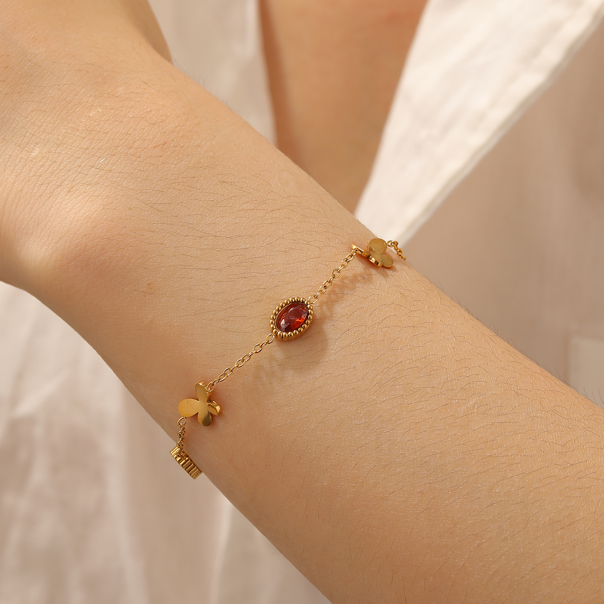 Stainless Steel Elliptical Pin - Butterfly Clasp Deployant recensie en prijs