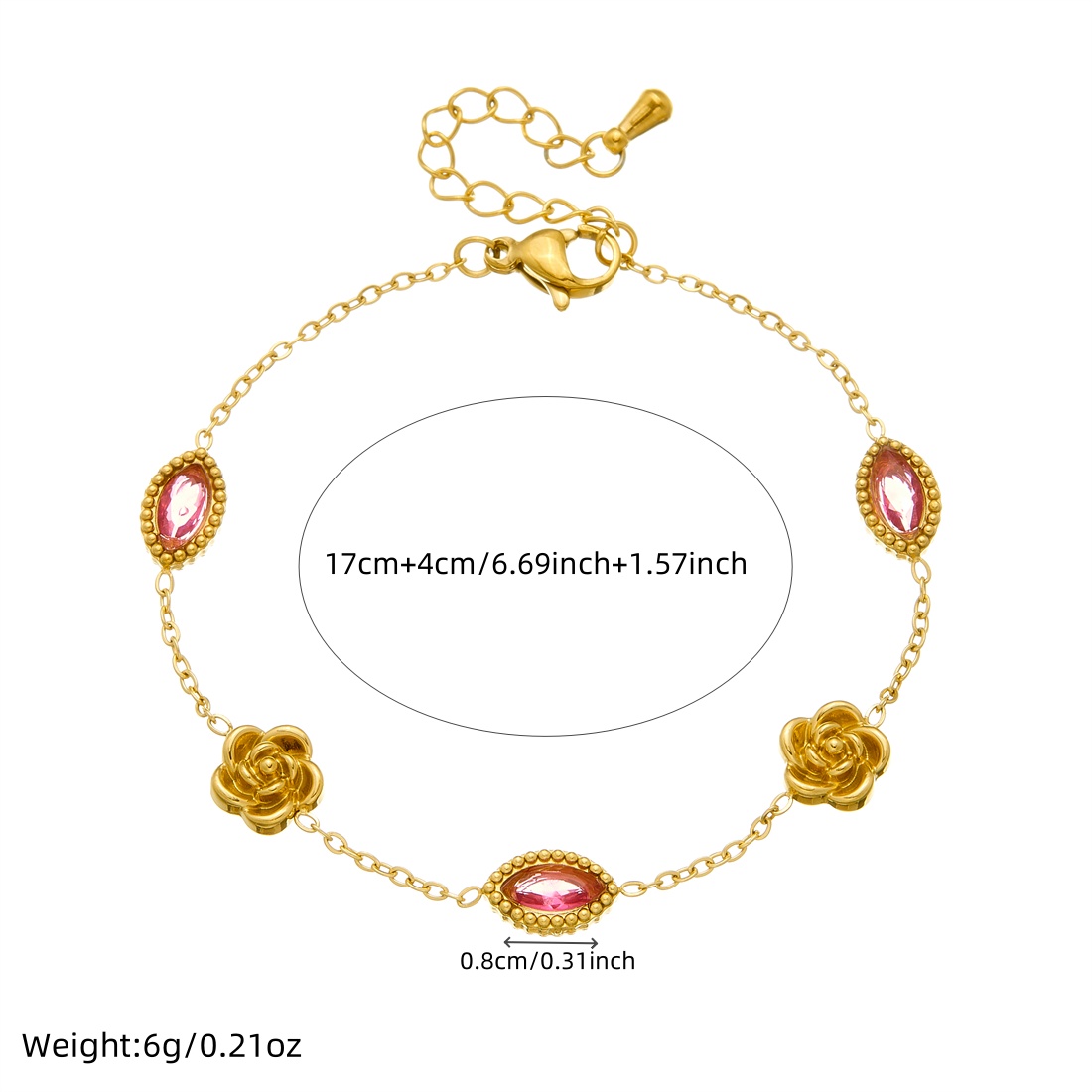 Stainless Steel Elliptical Pin - Butterfly Clasp Deployant recensie en prijs