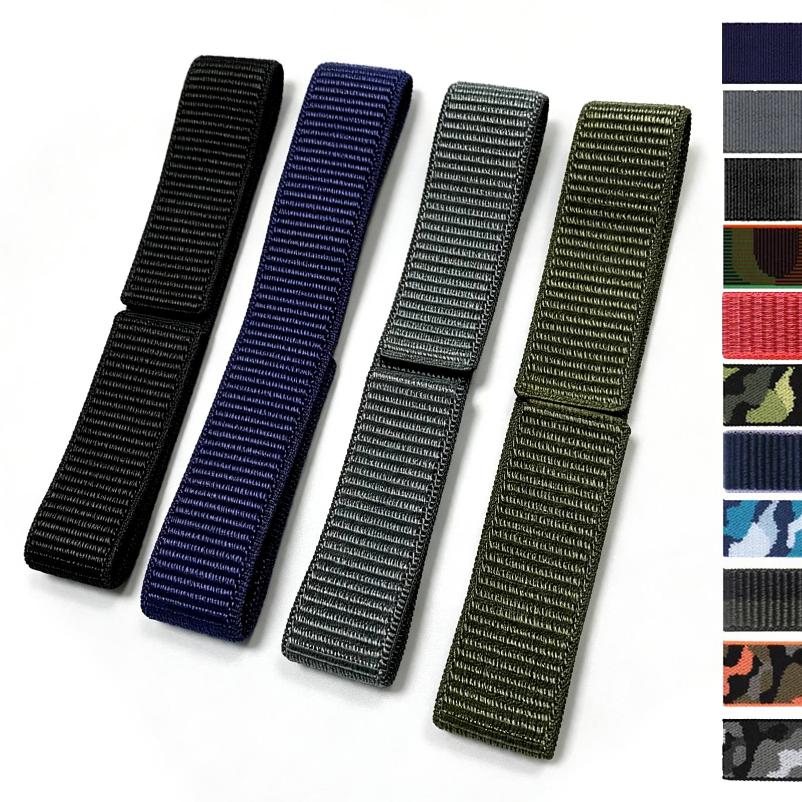 26/22mm Hook Loop Nylon Watch  - Sport Loop Velcro recensie en prijs