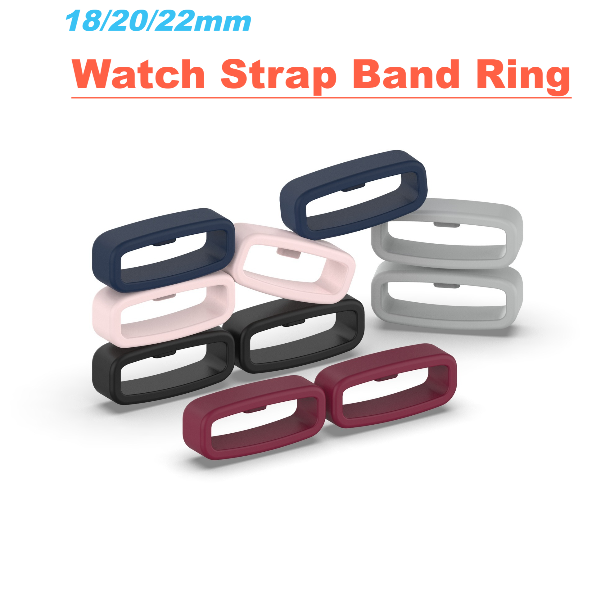 ​Rubber Watch Strap Band Keepe - Silicone Watch Band 22Mm recensie en prijs