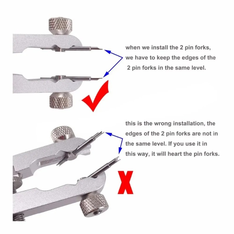 Aluminum Alloy Watch Band Remo - Spring Bar Tool Set recensie en prijs