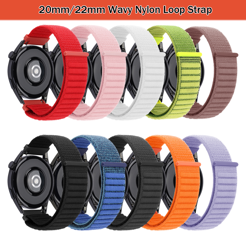 20mm 22mm Nylon Sport Strap Fo - Sport Loop Velcro recensie en prijs