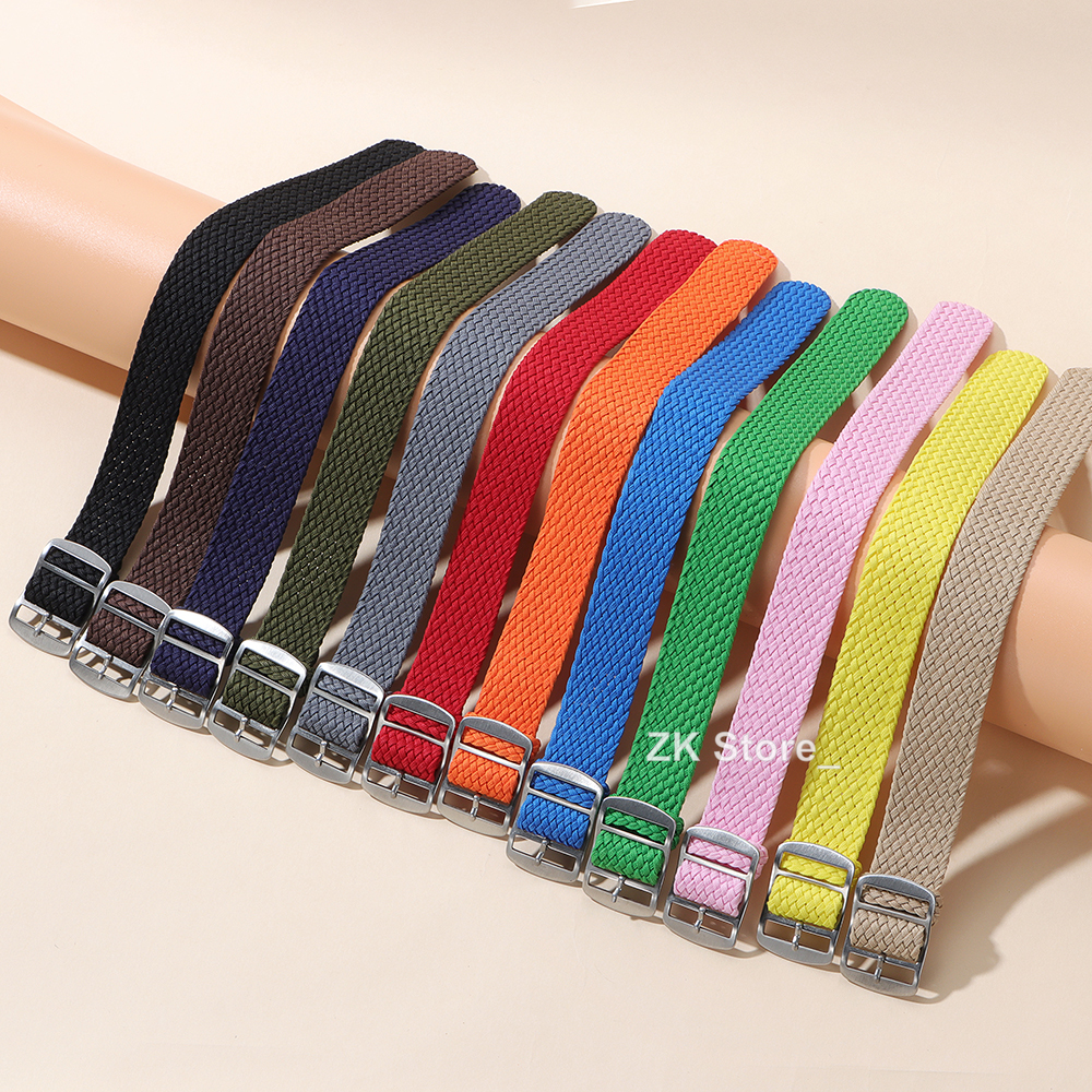 Fabric Woven Nylon Watch Band  - Perlon Strap Woven recensie en prijs