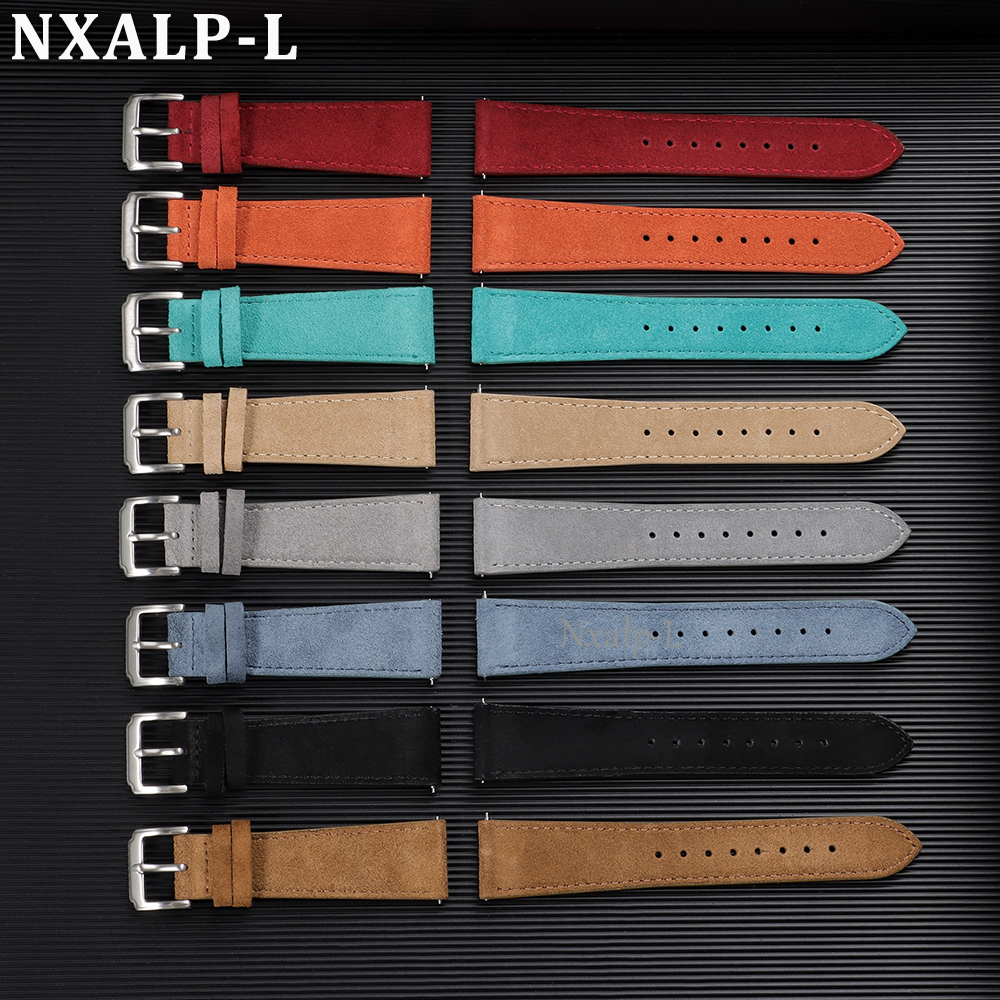 Vintage Suede Strap Soft Cowhi - Suede Strap Watch recensie en prijs