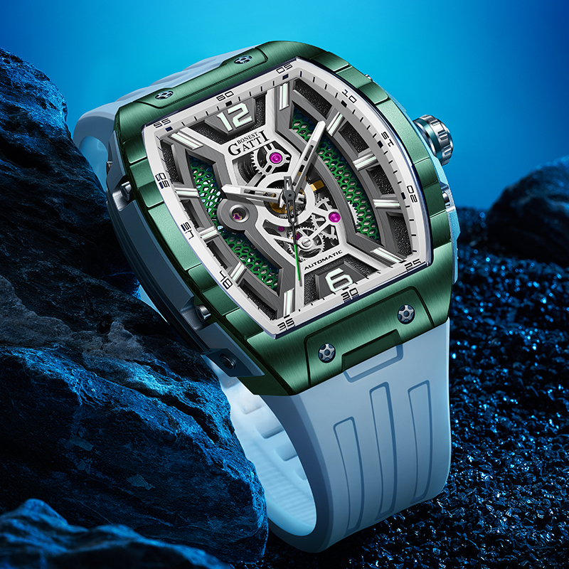 BONEST GATTI Germany Automatic - Rubber Strap Diver recensie en prijs