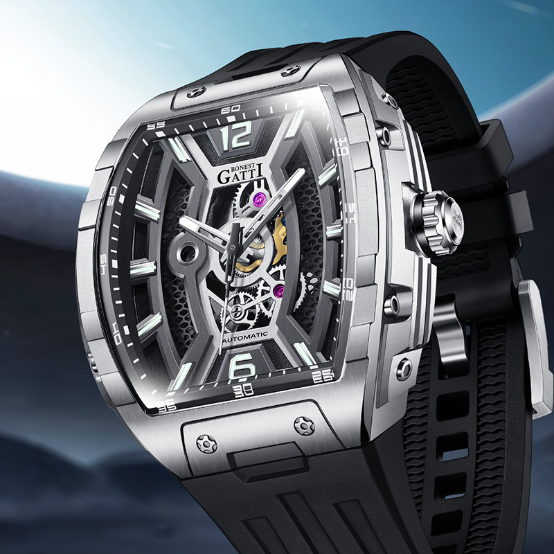 BONEST GATTI Germany Automatic - Rubber Strap Diver recensie en prijs