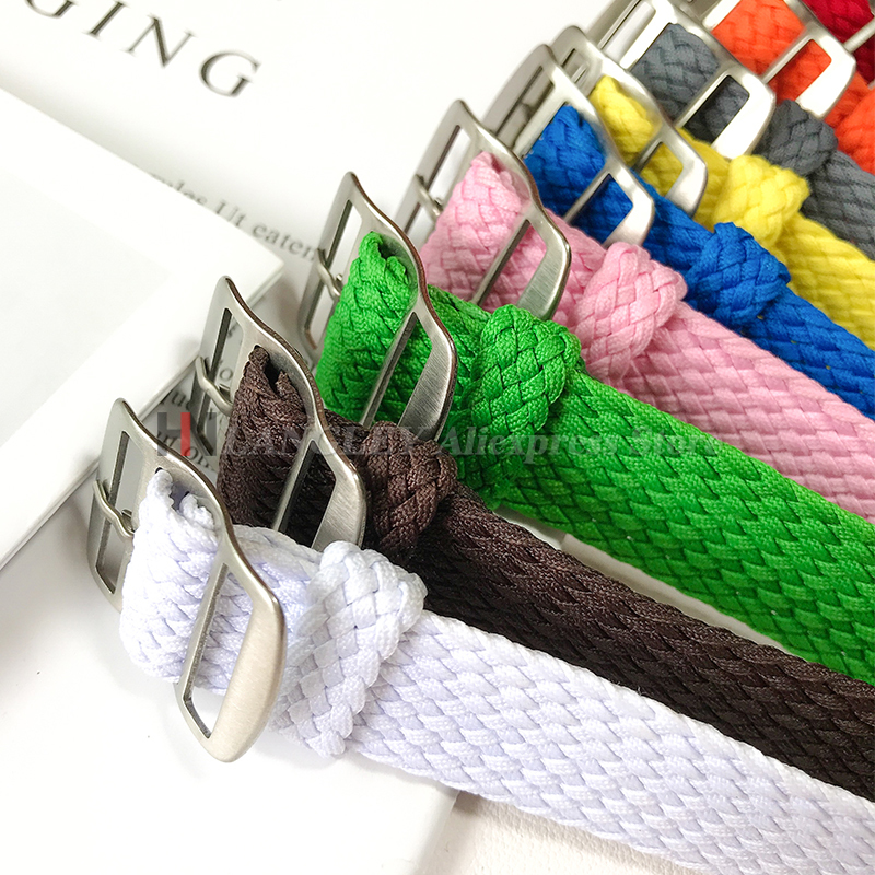 Fabric Woven Nylon Watch Band  - Perlon Strap Woven recensie en prijs