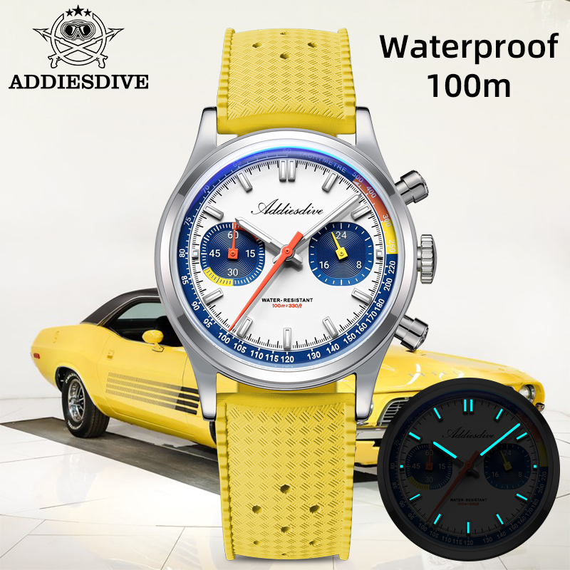 ADDIESDIVE Fashion Men's Quart - Rubber Strap Diver recensie en prijs