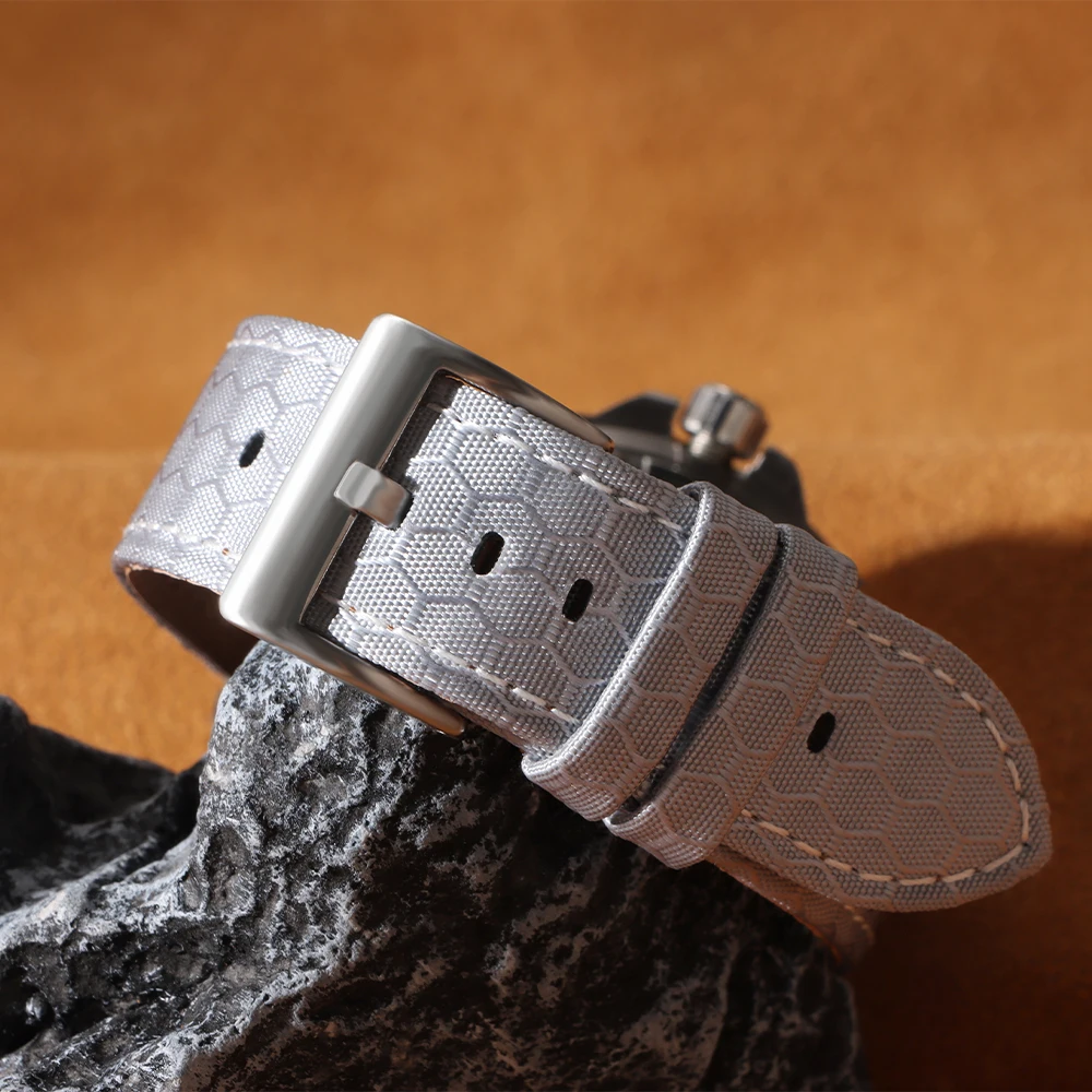 20mm 22mm Smooth Genuine Nylon - Perlon Strap Woven recensie en prijs
