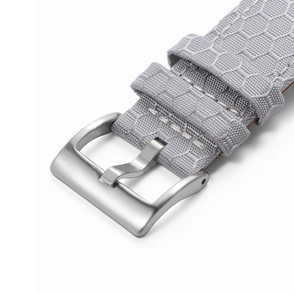 20mm 22mm Smooth Genuine Nylon - Perlon Strap Woven recensie en prijs