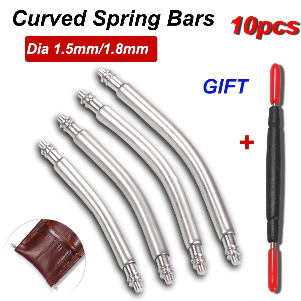 10pcs Curved End Spring Bar Di - Curved Spring Bar recensie en prijs