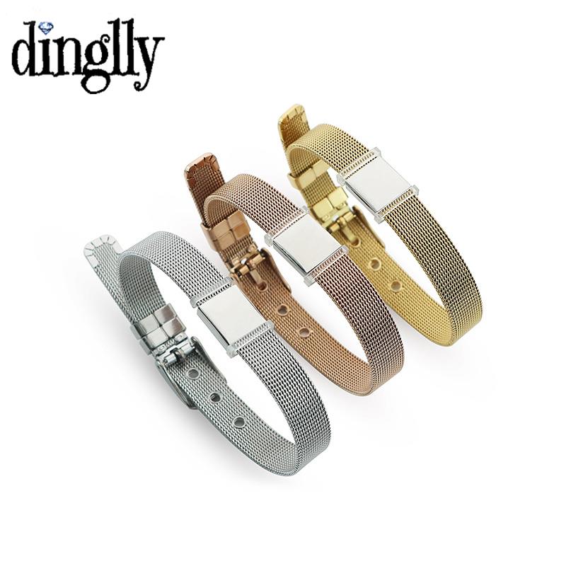 DINGLLY 10mm High Quality Stai - Mesh Strap Metal recensie en prijs