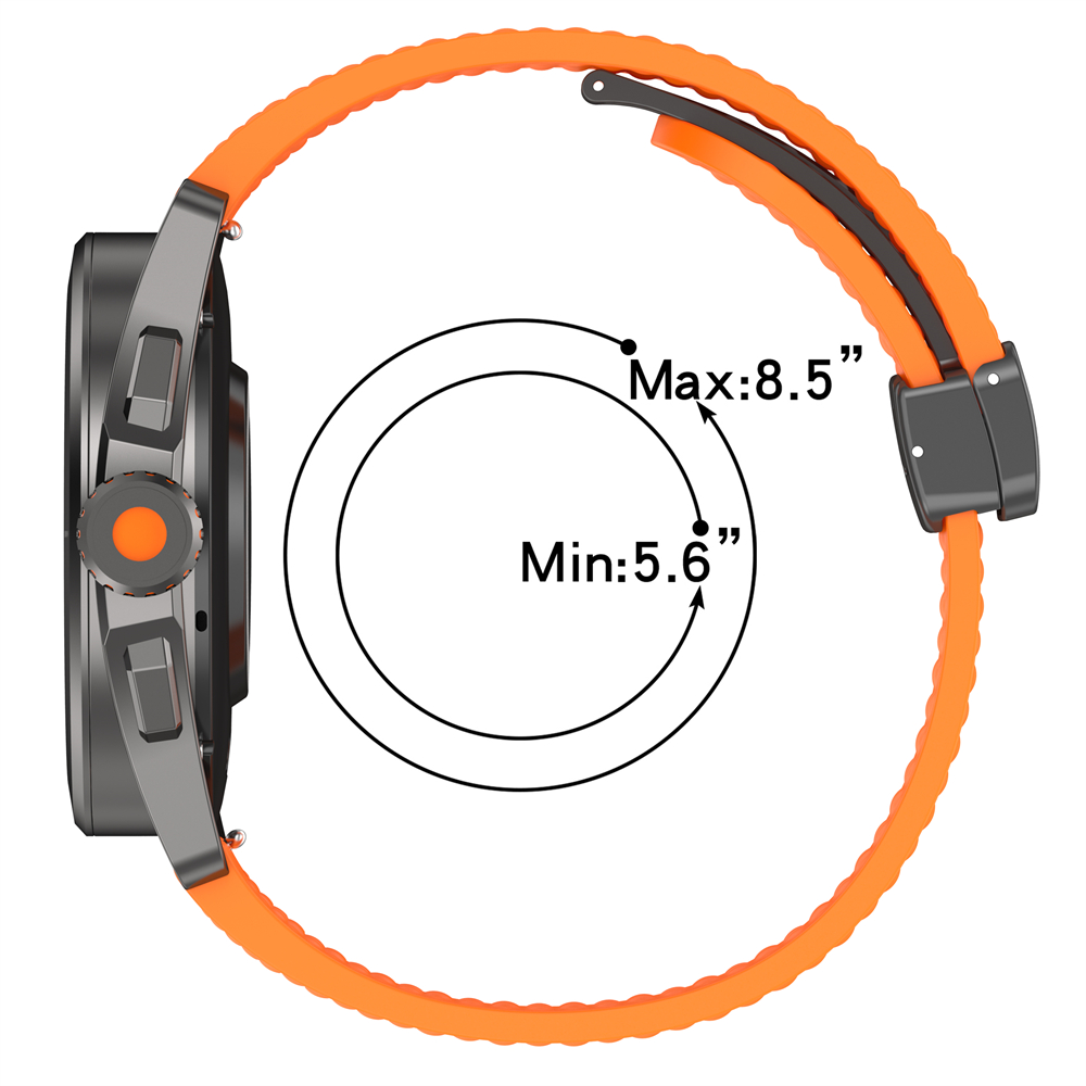 22MM Silicone Strap For HUAWEI - Silicone Watch Band 22Mm recensie en prijs