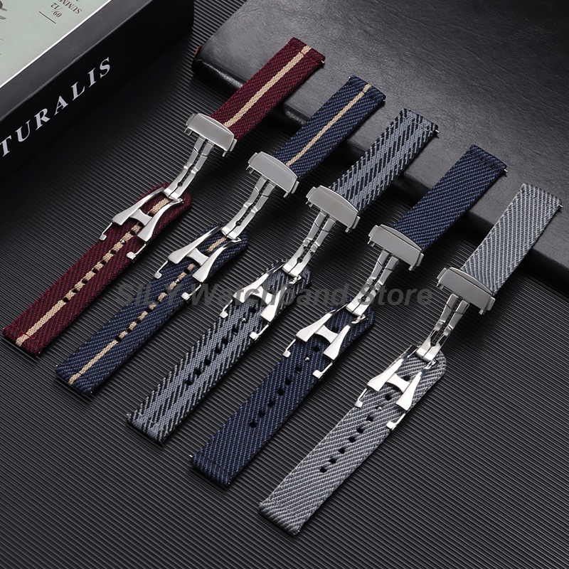 Woven Canvas Fabric Watch Band - Canvas Strap Watch recensie en prijs