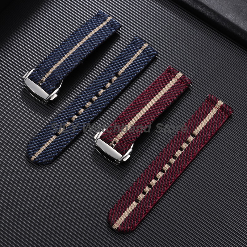 Woven Canvas Fabric Watch Band - Canvas Strap Watch recensie en prijs