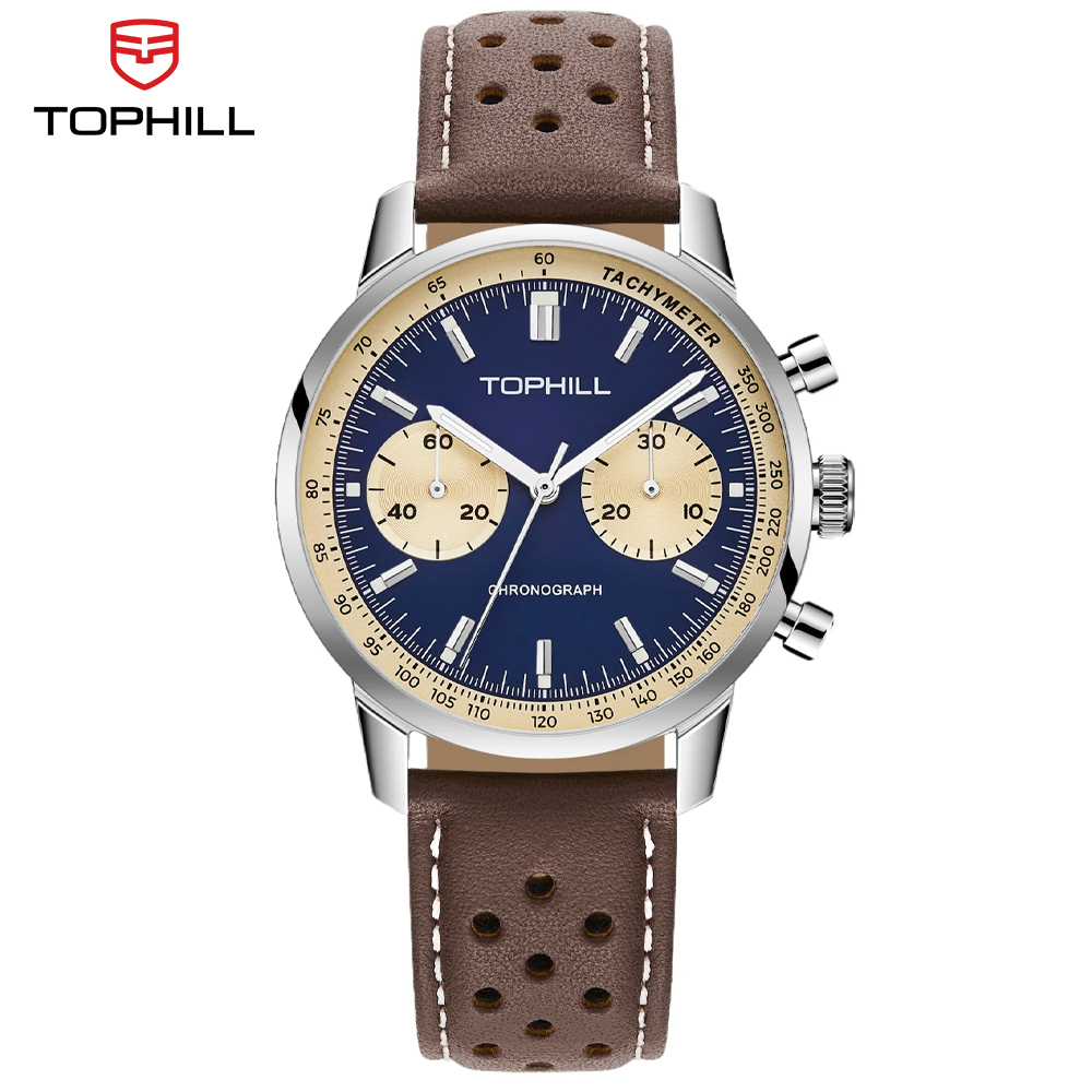 TOPHILL Vintage Racing Chronog - Tropic Strap Vintage recensie en prijs