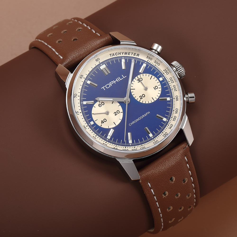 TOPHILL Vintage Racing Chronog - Tropic Strap Vintage recensie en prijs