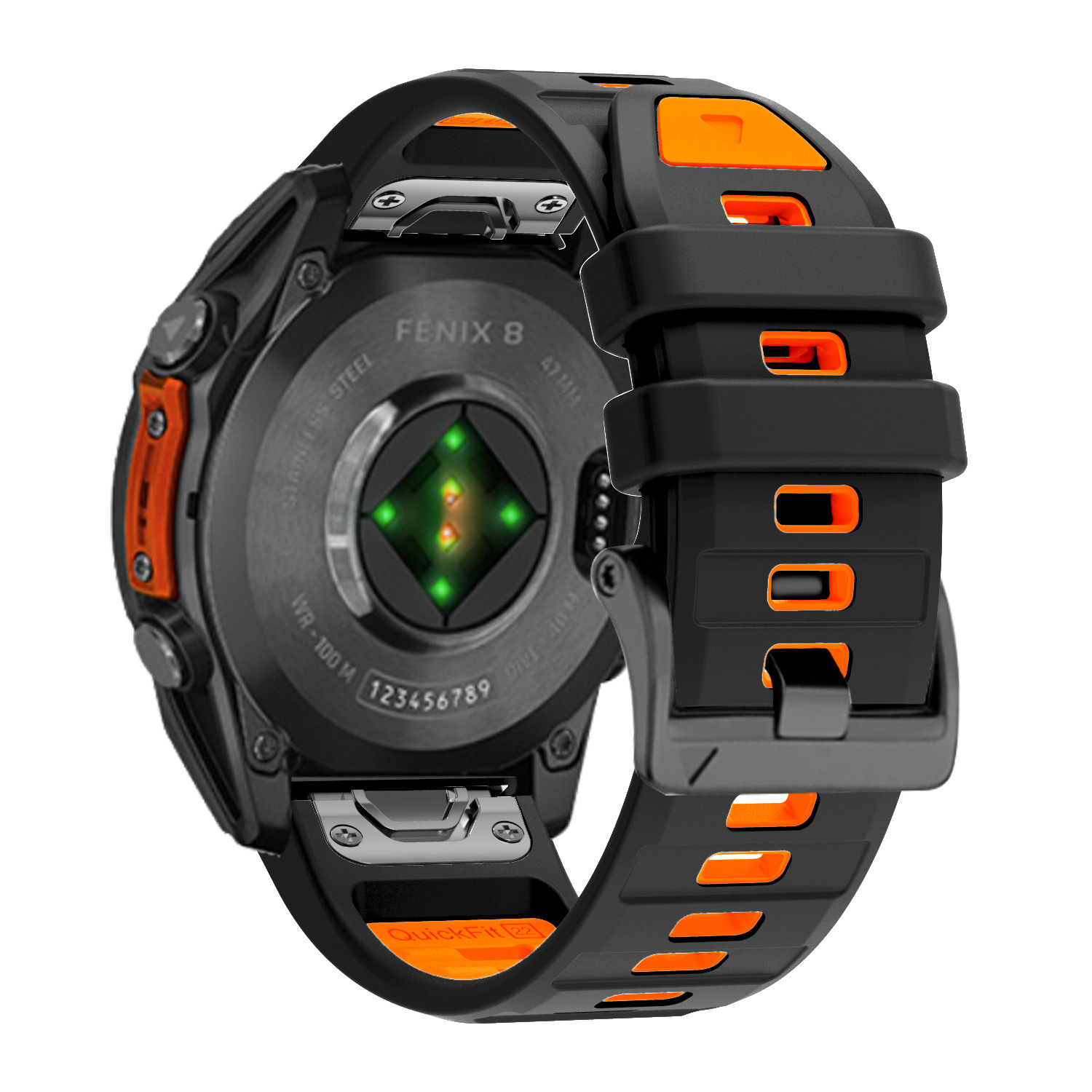 QuickFit 26mm 22mm Silicone Wa - Silicone Watch Band 22Mm recensie en prijs