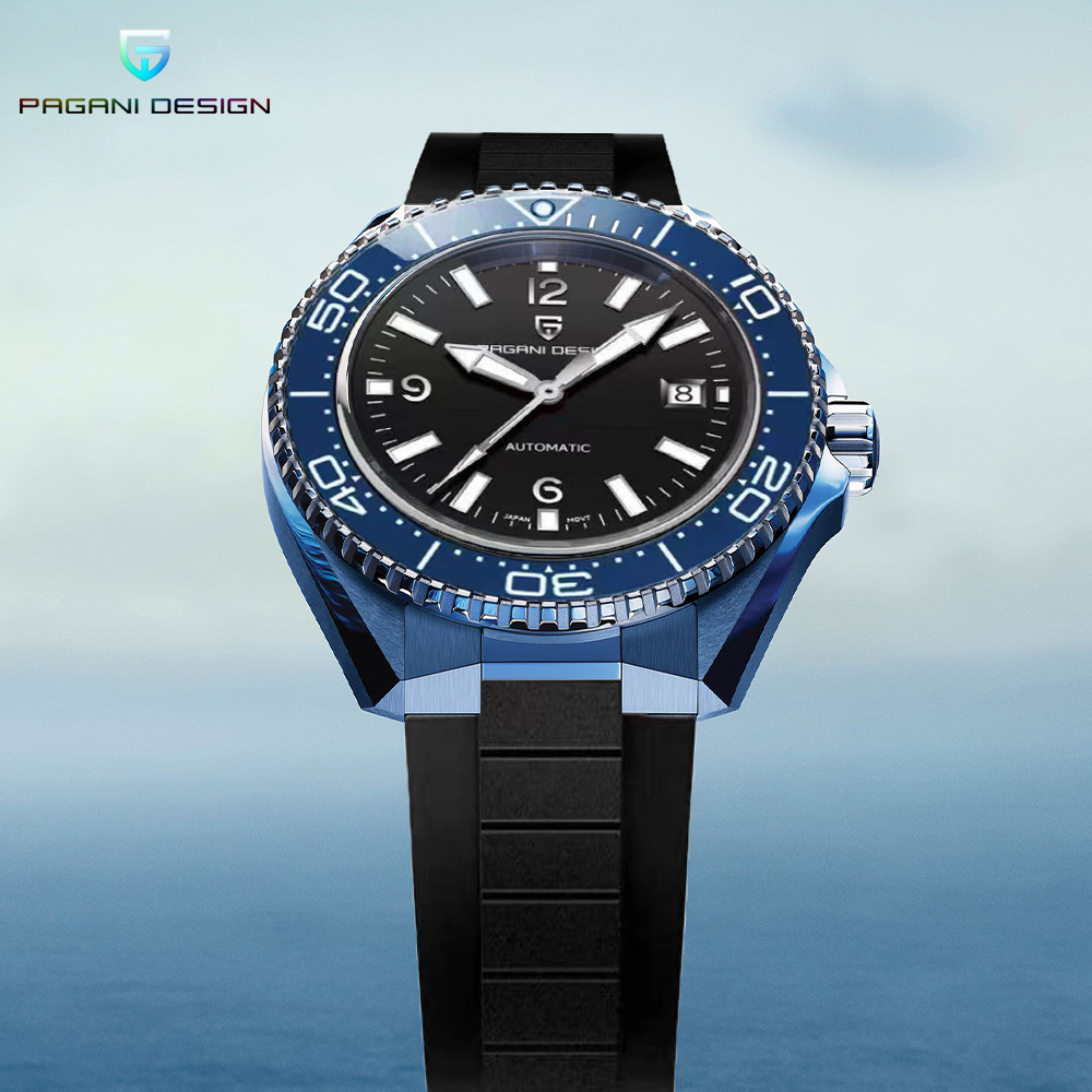 Pagani Design New Men's Mechan - Rubber Strap Diver recensie en prijs