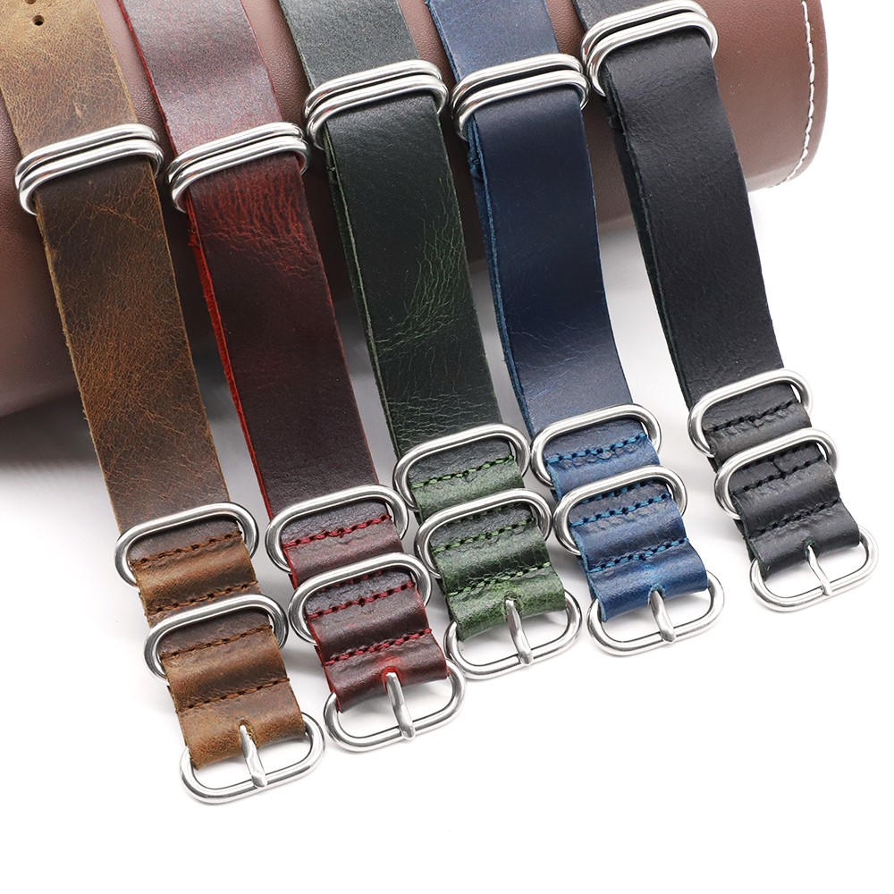 Genuine Leather Watch Band 18m - Suede Strap Watch recensie en prijs