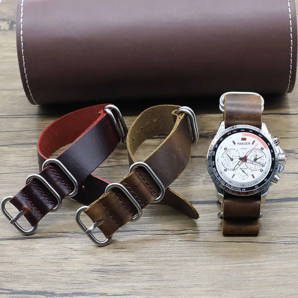 Genuine Leather Watch Band 18m - Suede Strap Watch recensie en prijs