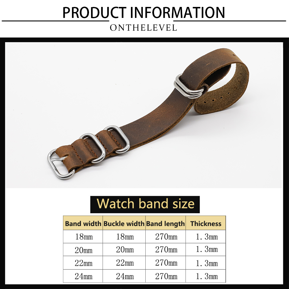Genuine Leather Watch Band 18m - Suede Strap Watch recensie en prijs