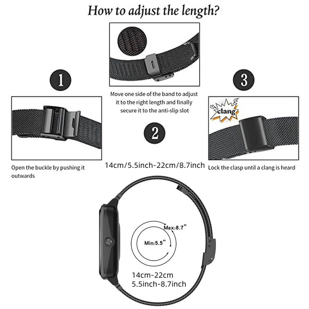 Metal Bands for OPPO Watch 41m - Mesh Strap Metal recensie en prijs