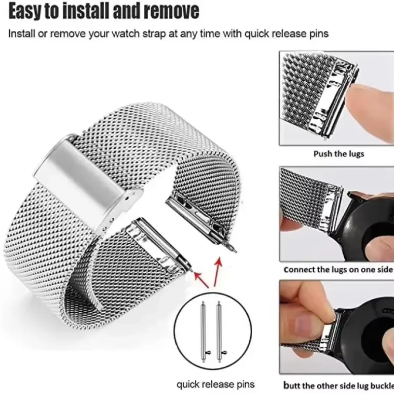 18mm Magnetic Milanese Bracele - Milanese Loop Magnetic recensie en prijs