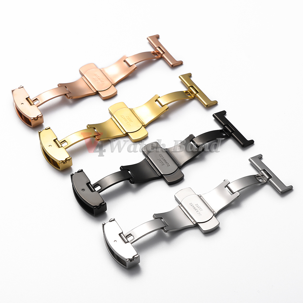 Polished Matte Double Button W - Butterfly Clasp Deployant recensie en prijs